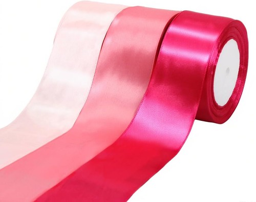 66m seidenbänder rosa - 66m,